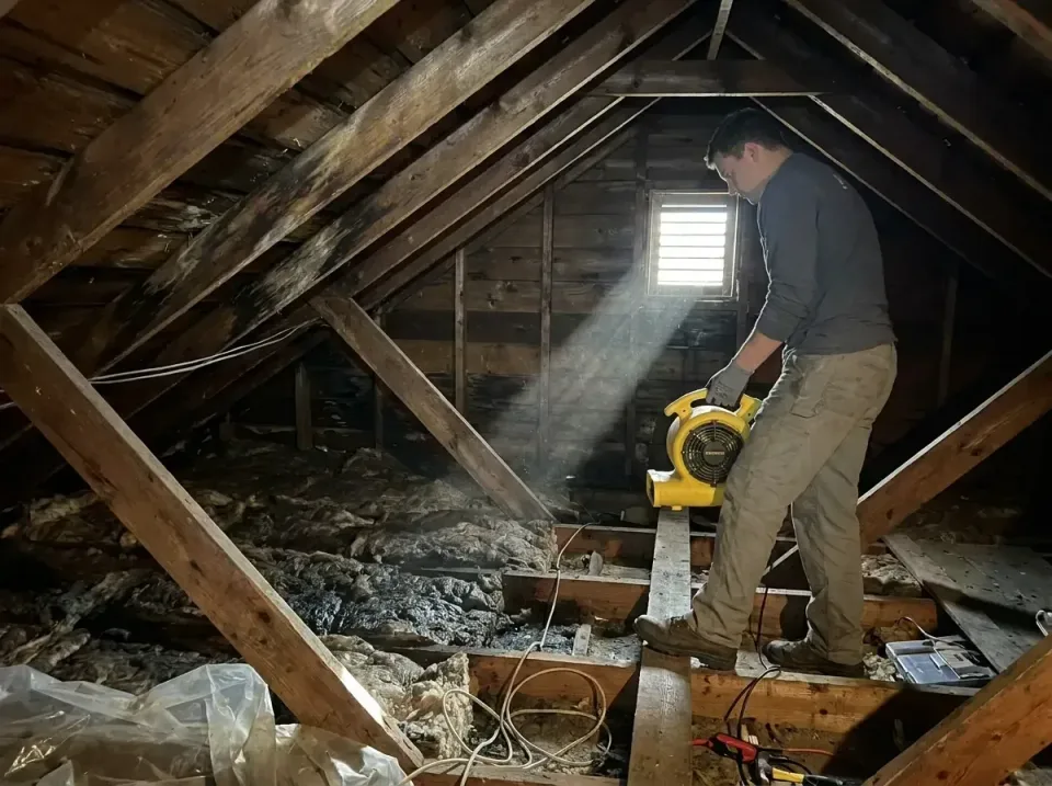 attic-water-damage-drying-proc-007 — frequently asked questions, Emergency Water Extraction & 24/7 Flood Response in Madera,…